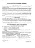 Previous Page - Dealer Parts and Accessories Price Schedule and Numerial Index March 1958
