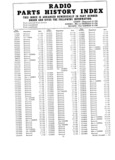 Next Page - Radio Parts Catalog and Dealer Price Schedule March 1958