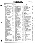 Previous Page - Parts Catalogue No. 651 December 1964