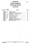 Previous Page - Parts Catalogue 10 September 1980