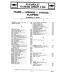 Next Page - Chassis and Body Parts Catalog P&A 14 May 1981