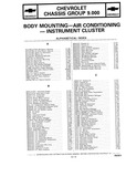 Next Page - Chassis and Body Parts Catalog P&A 10 May 1981
