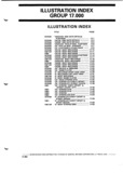 Previous Page - Parts and Illustration Catalog P&A 52A January 1984