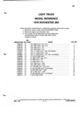 Previous Page - Parts and Illustration Catalog P&A 52A January 1984