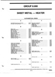 Previous Page - Parts and Illustration Catalog P&A 52A January 1984