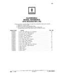 Next Page - Parts Catalog 31 July 1987
