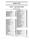 Next Page - Parts and Accessories Catalog 52M January 1991